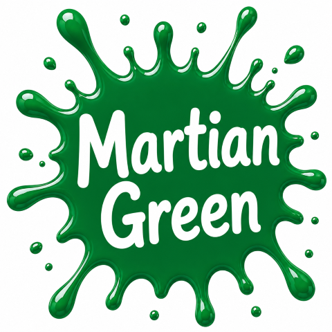 Martian Green paint colour