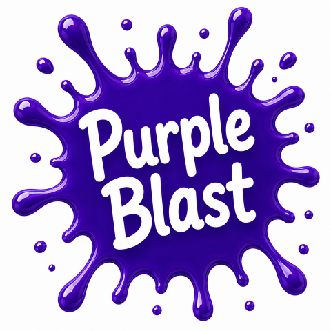Purple Blast paint colour